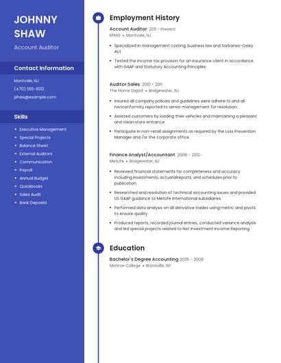 Resume example 4