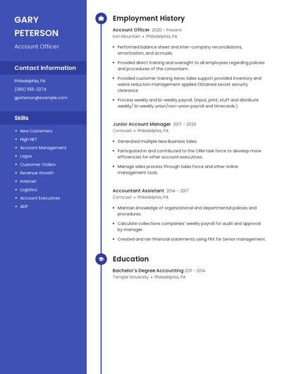 Resume example 4