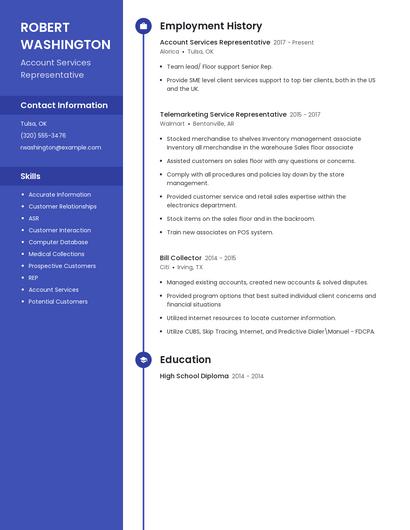 Resume example 5