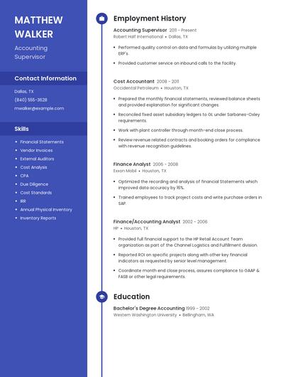 Resume example 4