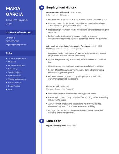 Resume example 4
