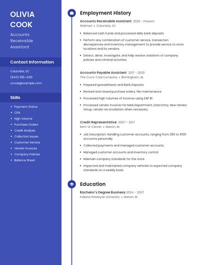 Resume example 4