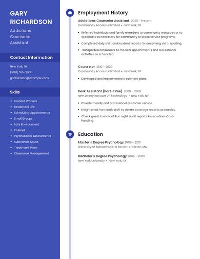Resume example 5