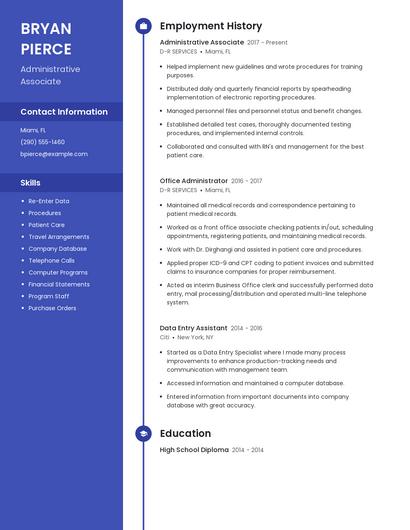 Resume example 5