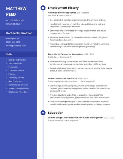 Resume example 4