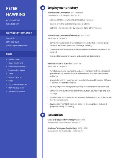 Resume example 4