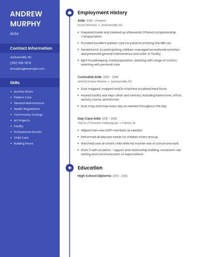 Resume example 5