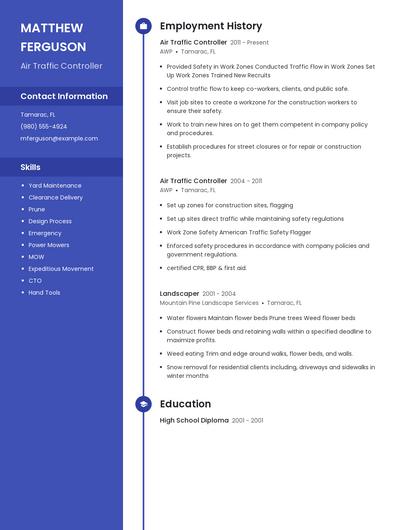 Resume example 5