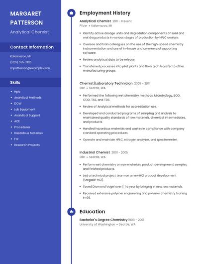 Resume example 4