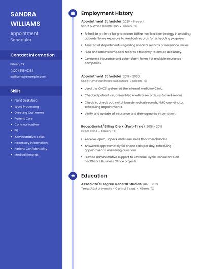 Resume example 4