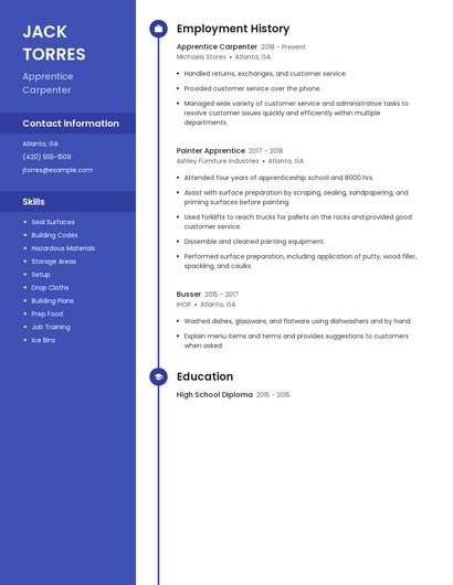 Resume example 4