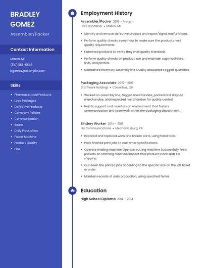 Resume example 4