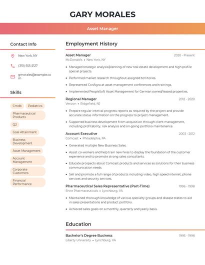 Resume example 3
