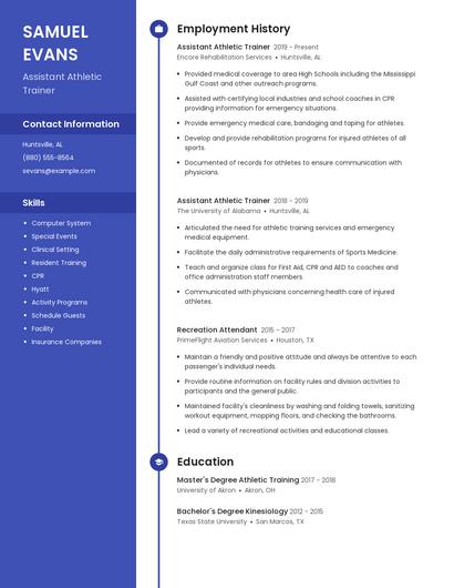 Resume example 4