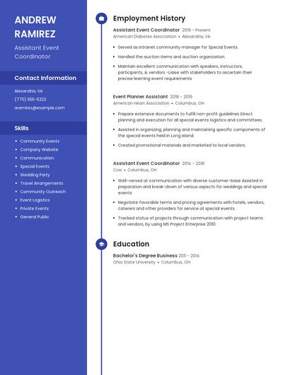 Resume example 5