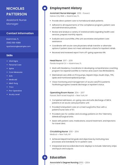 Resume example 5