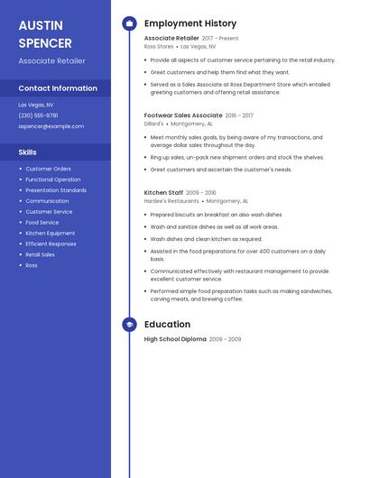 Resume example 5