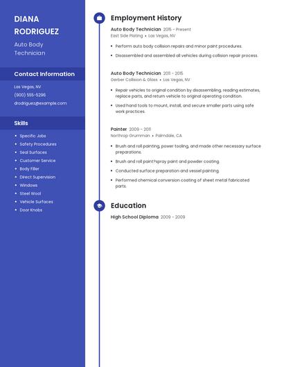 Resume example 4
