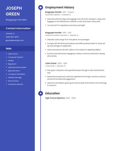 Resume example 4