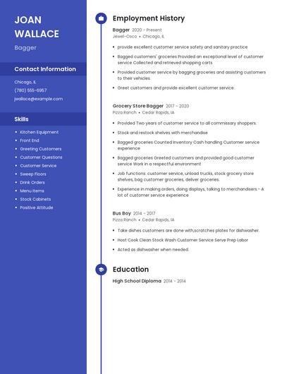 Resume example 4