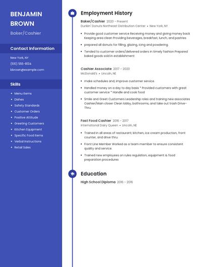 Resume example 4