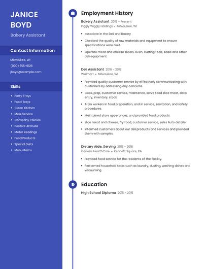 Resume example 5