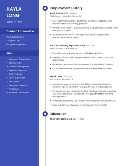 Resume example 4