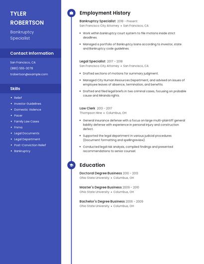 Resume example 4