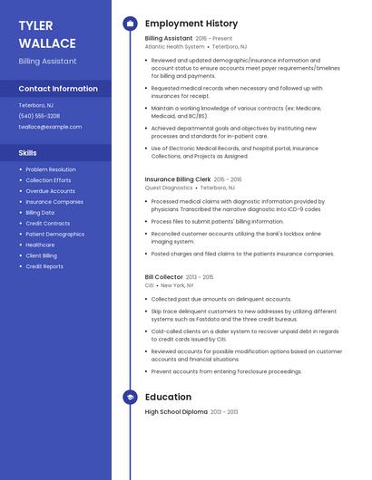 Resume example 5