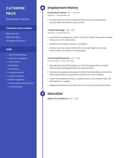 Resume example 5