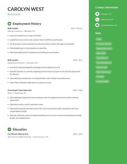 Bulk Loader Resume