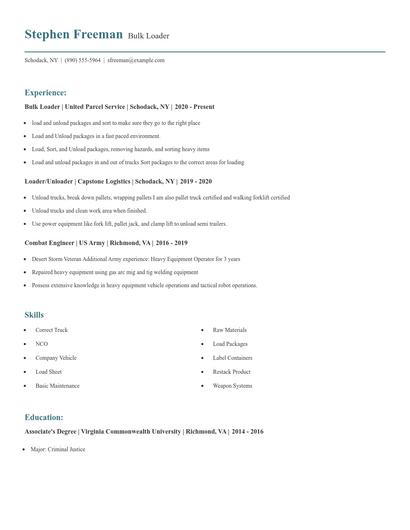 Bulk Loader Resume