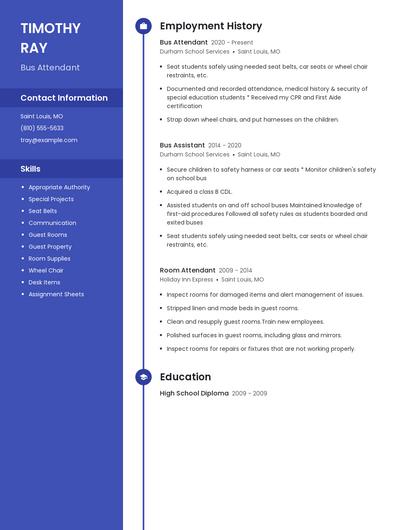 Resume example 4