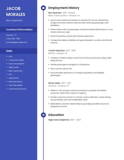 Resume example 4