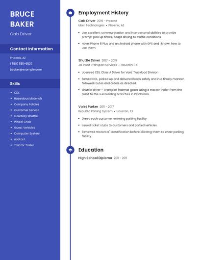 Resume example 4