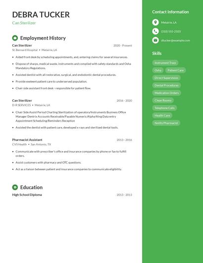 Can Sterilizer Resume