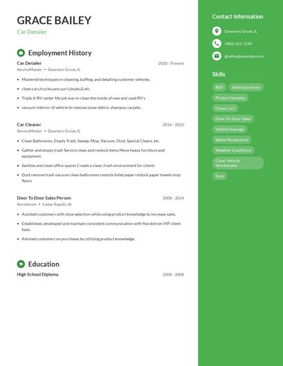Resume example 4