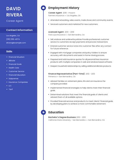 Career Agent Resume