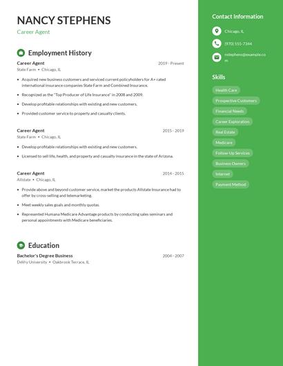 Career Agent Resume
