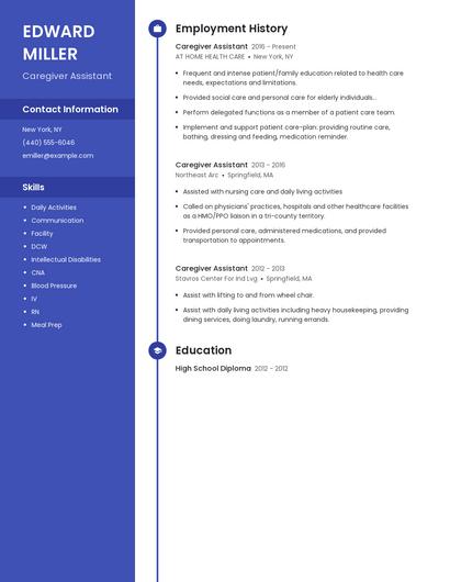 Resume example 4