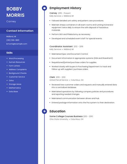 Carney Resume
