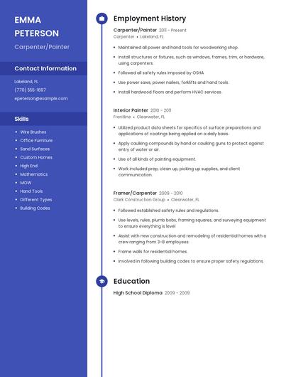 Resume example 4