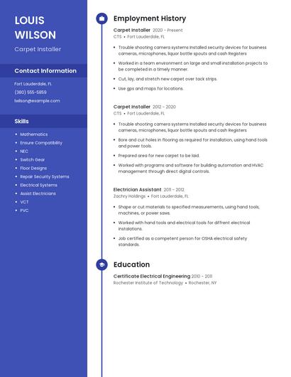 Resume example 4