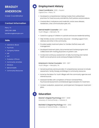 Resume example 4