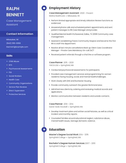 Resume example 4