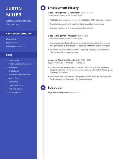 Resume example 4