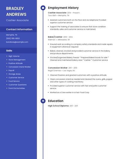 Resume example 5