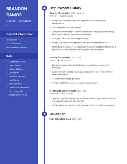 Resume example 5