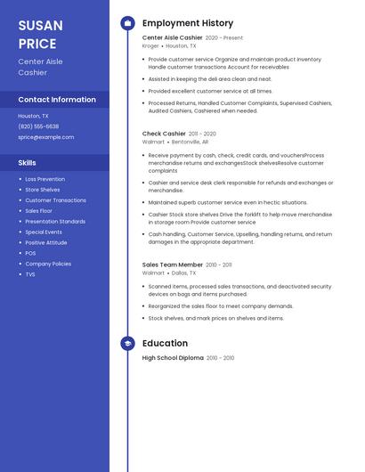 Resume example 4