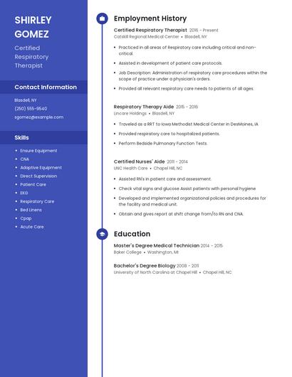 Resume example 4